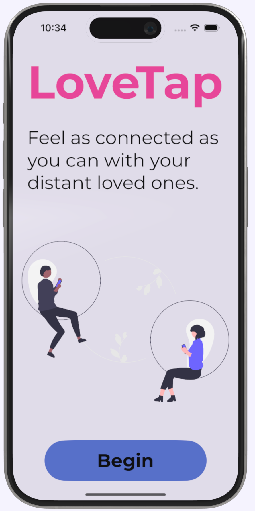 LoveTap App Interface